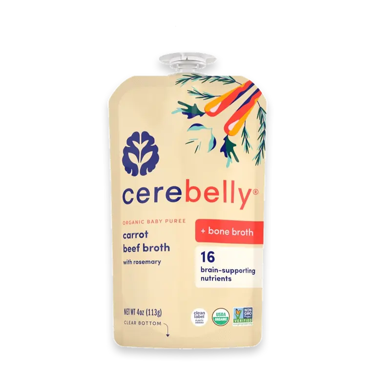 6 Pack Ctn, Organic Carrot Beef Bone Broth with Rosemary