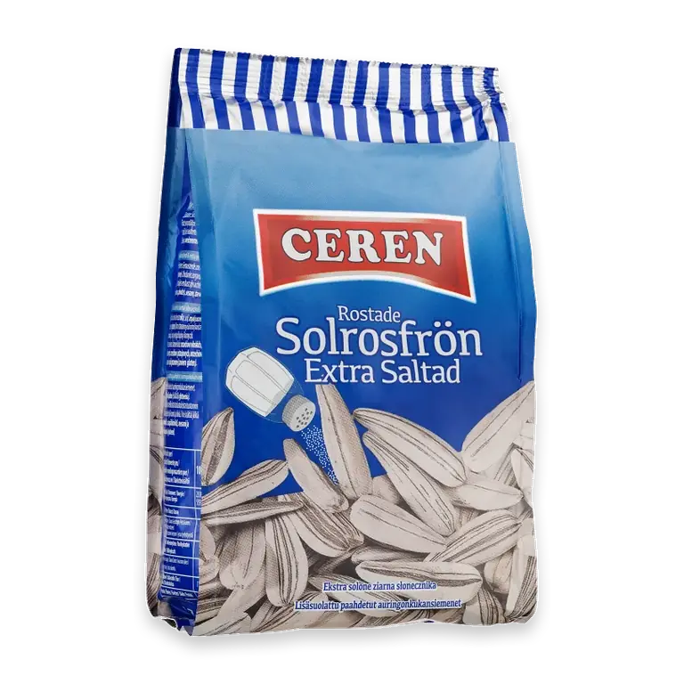 Rostade Solrosfrön Extra saltade 250g