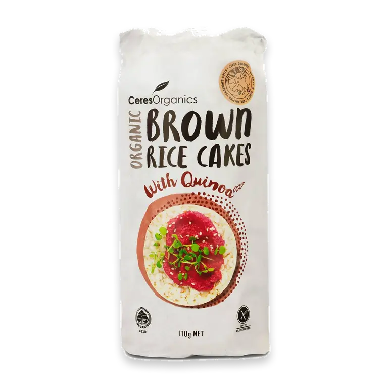 Brown Rice Cakes Quinoa Quinoa