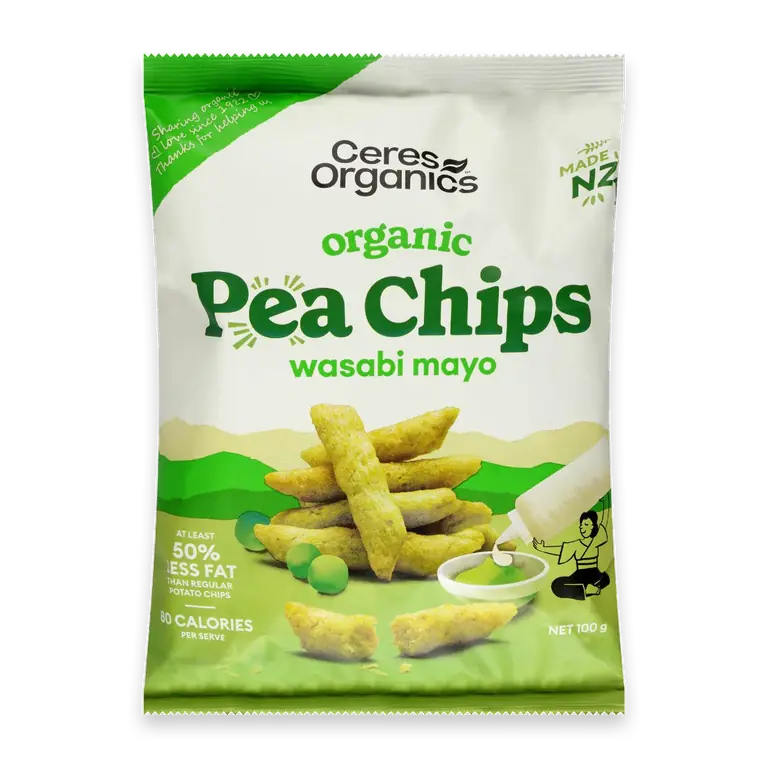 Pea Chips Wasabi Mayo