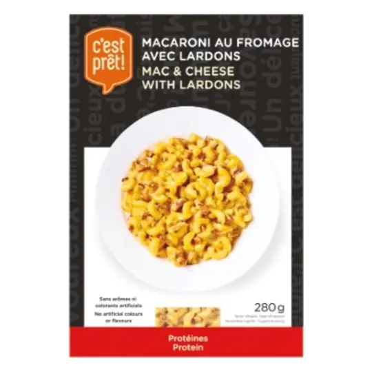 C'est Prêt! Mac & Cheese With Lardons Protein 280 g