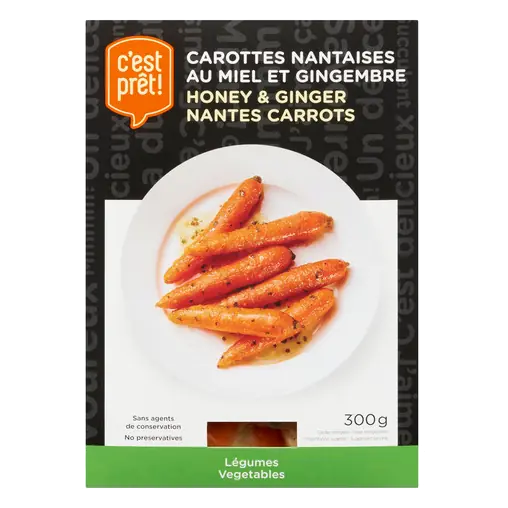 Nantes Carrots Honey Ginger 300 g