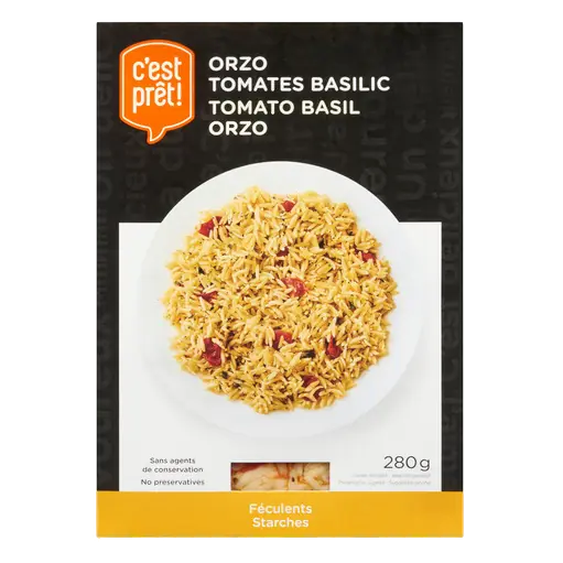 Tomatoes And Basil Orzo 280 g