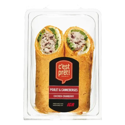 Wrap Chicken Cranberry 275 g