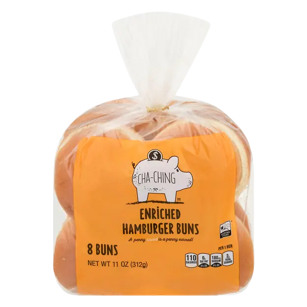 Enriched Hamburger Buns - 8 ct