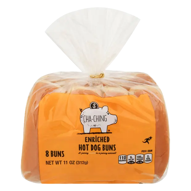 Enriched Hot Dog Buns - 8 ct
