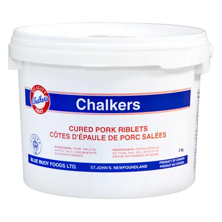 Cured Salted Pork Riblets 2 kg