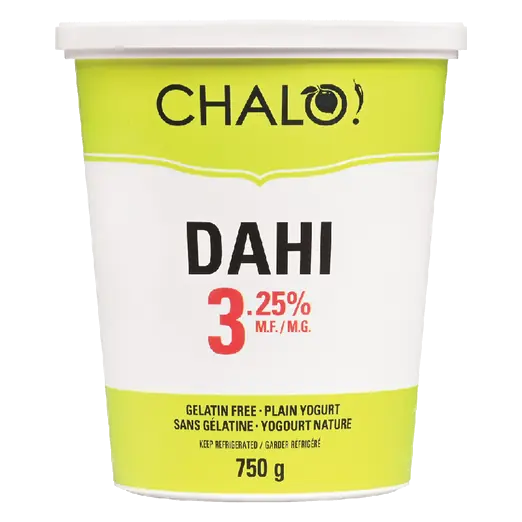 Dahi 3.25% Yogurt Plain 750 g