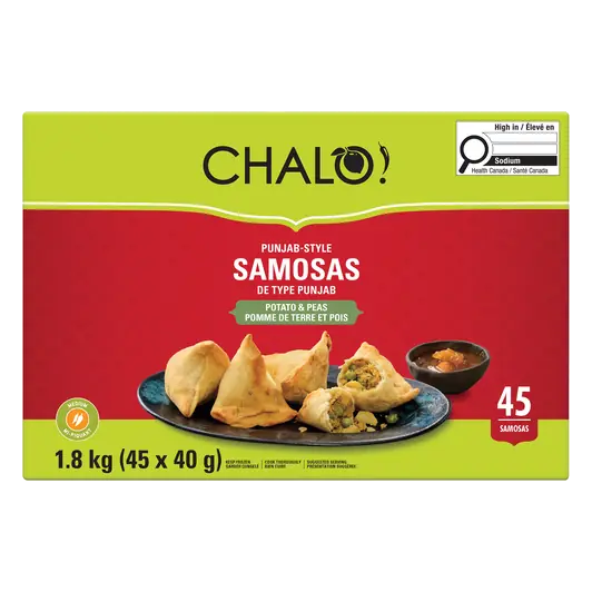 Samosa Potato Pea Punjabi 1.8 kg
