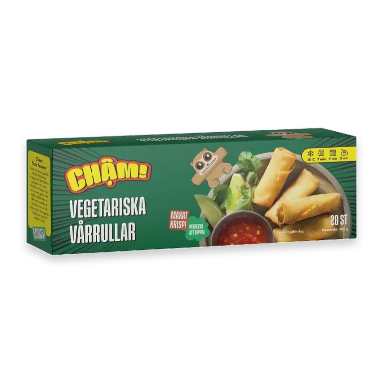 Vegetariska vårrullar 300g