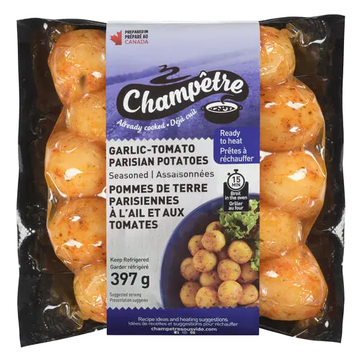 Already Cooked Parisian Potatoes Garlic Tomato 368 g