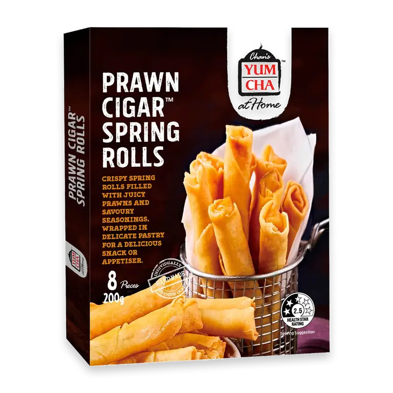Prawn Cigar Spring Rolls