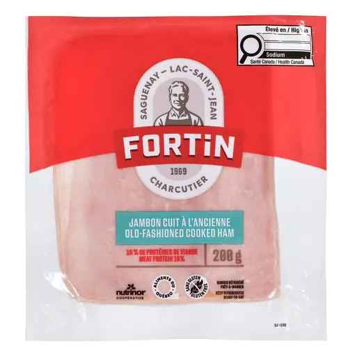 Ham Old-Fashioned Cooked With Fat 200 g