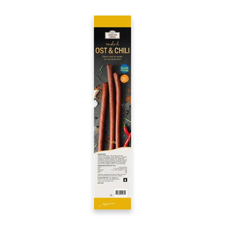Ölkorv Ost Chili 120g