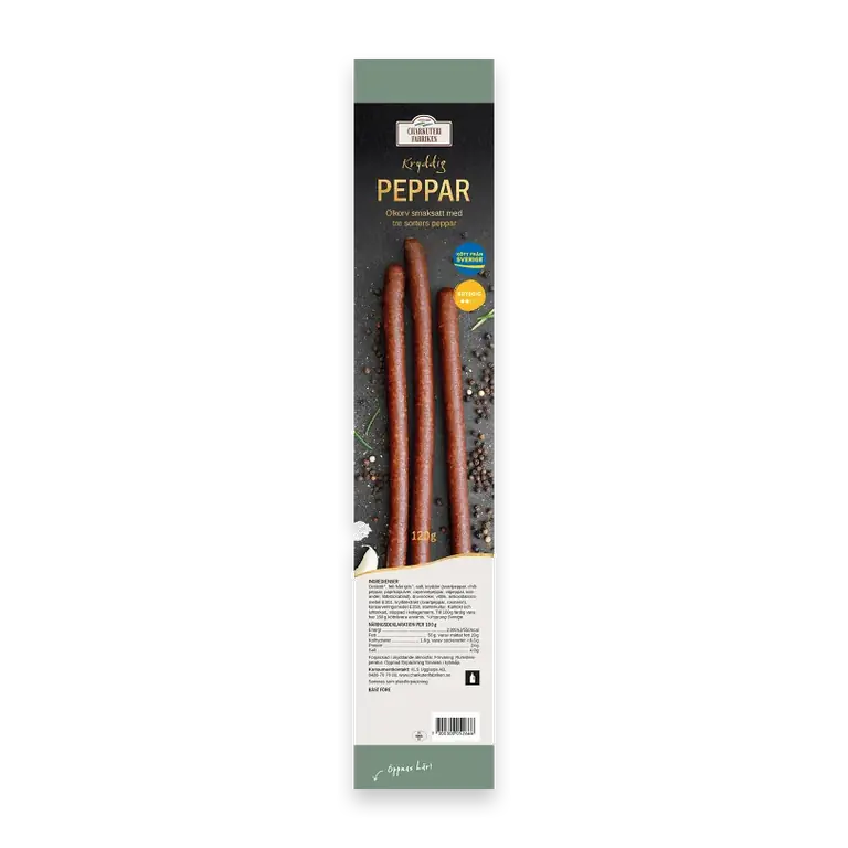 Ölkorv Peppar 120g