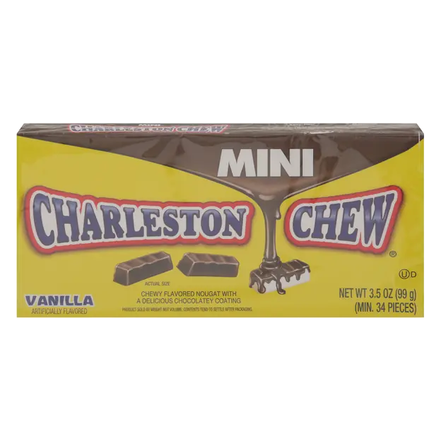 Chocolate Covered Vanilla Mini Candy Movie Theater Box