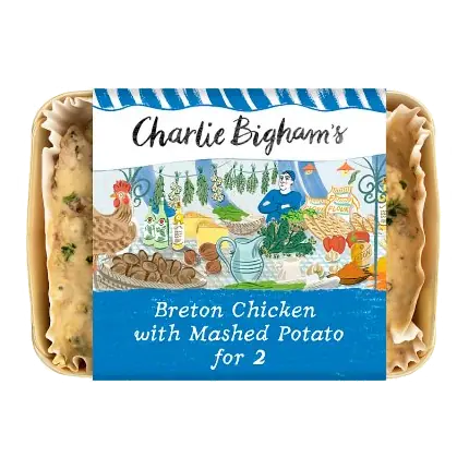 Breton Chicken with Mashed Potato For 2