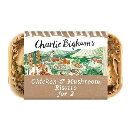 Chicken & Mushroom Risotto for 2