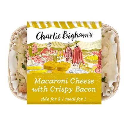 Macaroni Cheese with Crispy Bacon