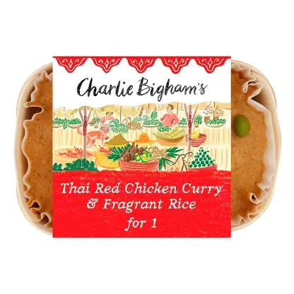 Thai Red Chicken Curry & Fragrant Rice for 1
