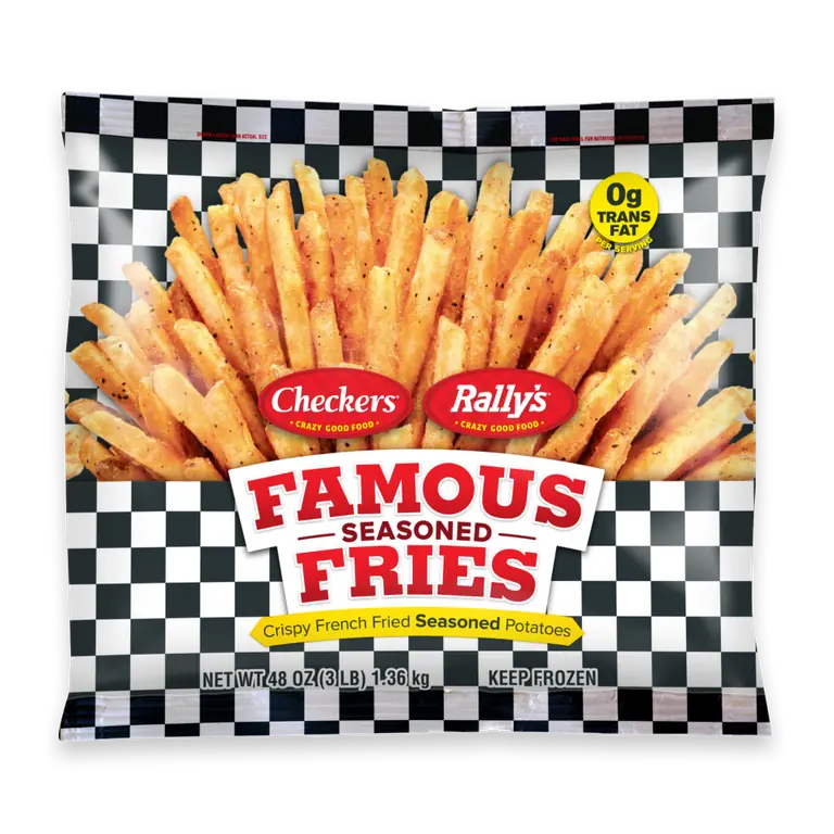 Famous Fries Crispy French Fried Seasoned Potatoes