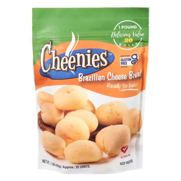 Gluten Free Brazilian Cheese Bread - 20 ct Frozen
