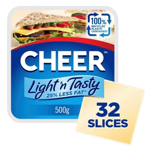 Light & Tasty Cheese Slices