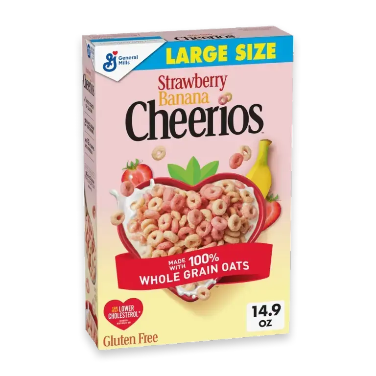 Strawberry Banana Cheerios Large Size Cereal