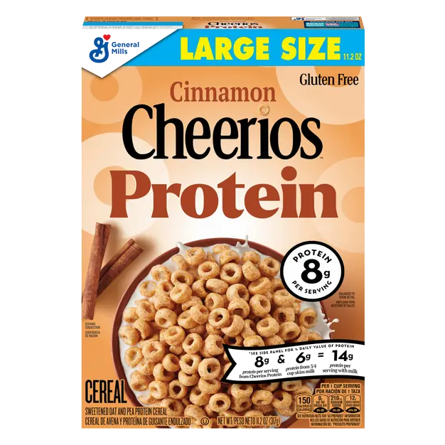 Gluten Free Protein Cinnamon Cereal Large Size