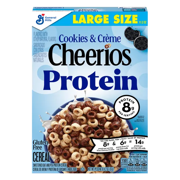 Gluten Free Protein Cookies & Creme Cereal Large Size