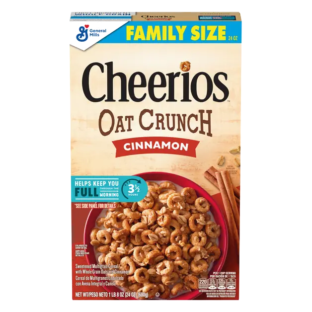 Oat Crunch Cinnamon Multigrain Cereal Family Size