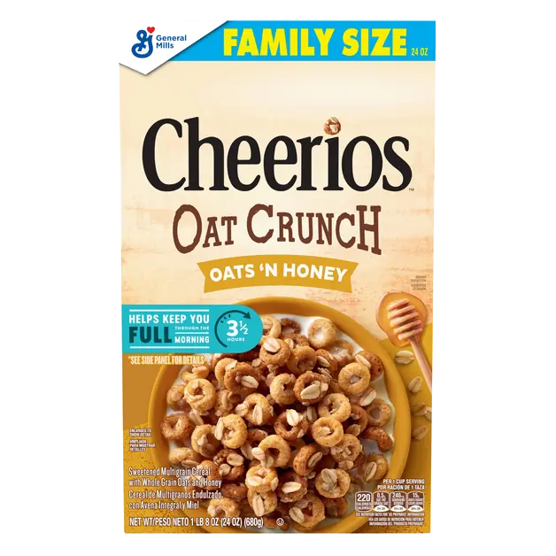 Oat Crunch Oats 'N Honey Multigrain Cereal Family Size