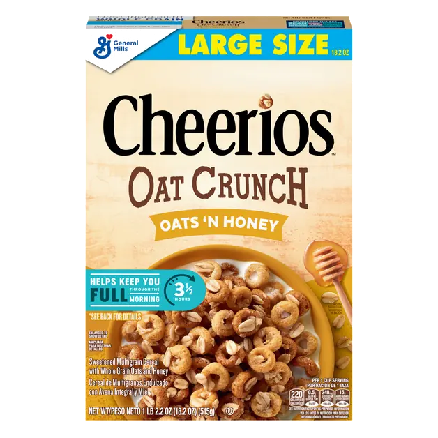 Oat Crunch Oats 'N Honey Multigrain Cereal Large Size