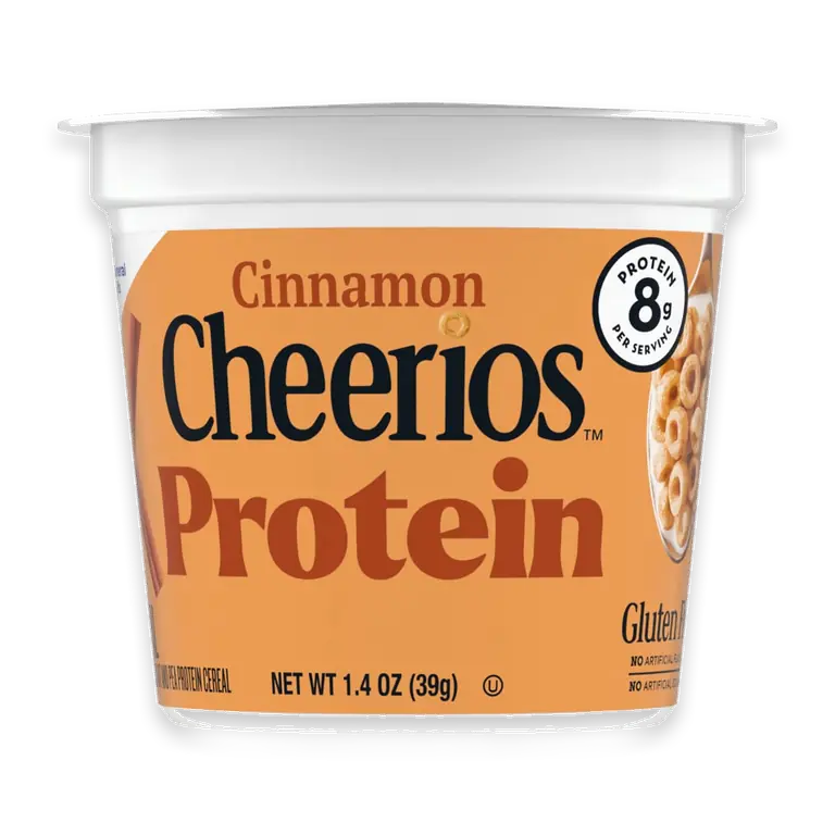 Protein Cinnamon Breakfast Cereal Cup