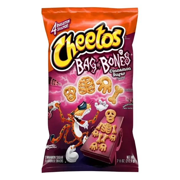 Bag of Bones Snacks, Cinnamon Sugar Flavored