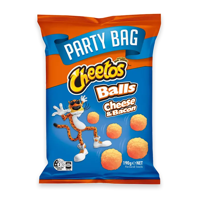 Balls Cheese & Bacon Party Bag