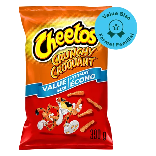 Cheese Flavoured Snacks Crunchy 390 g