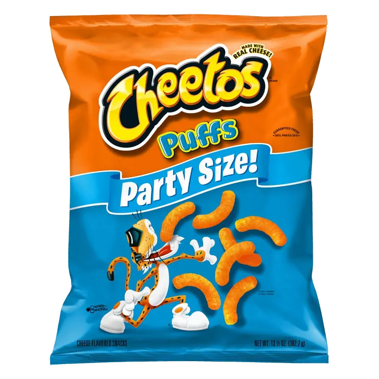 Cheese Puffs Chips Party Size
