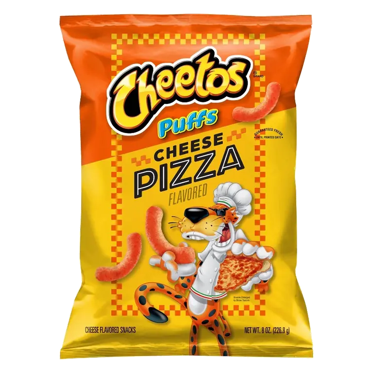 Cheetos Cheese Pizza Flavored Snacks, 8oz