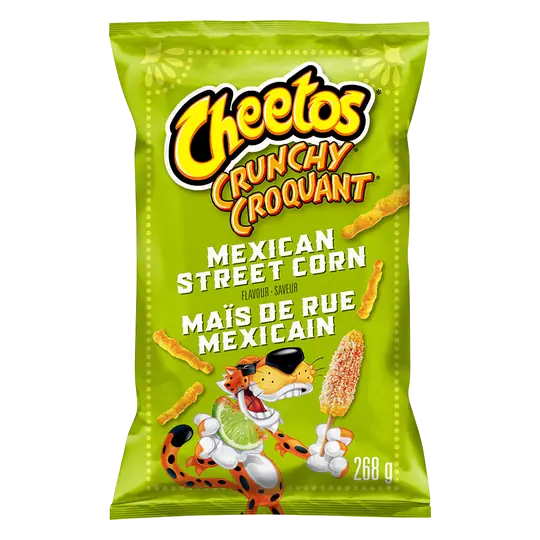 Crunchy Mexican Street Corn Flavour Cheese Flavoured Snacks 268 g