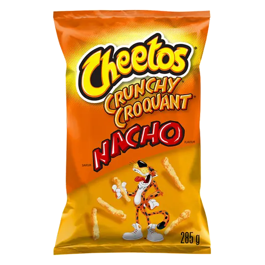 Crunchy Snacks Nacho Cheese Flavoured 285 g