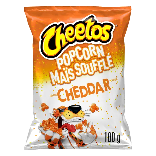 Popcorn Cheddar 180 g