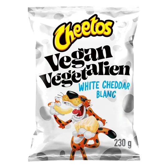 Vegan Corn Snacks White Cheddar 230 g