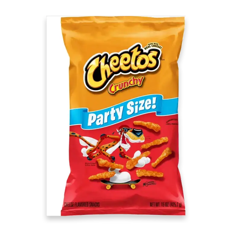 Crunchy Cheese Chips Party Size