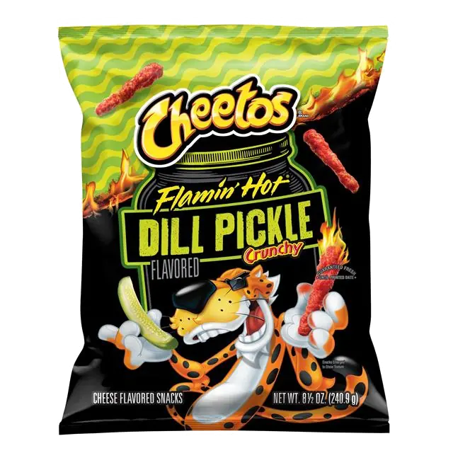 Flamin' Hot Dill Pickle Chips
