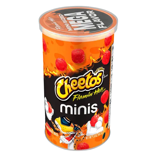 Flamin' Hot Minis Cheese Flavored Snacks