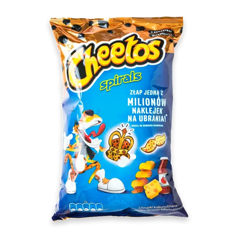 Cheetos med ost & ketchupsmak 80g Frito Lay