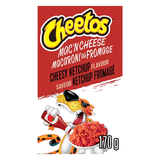 Mac ’N Cheese Pasta with Sauce Cheesy Ketchup Flavour 170 g