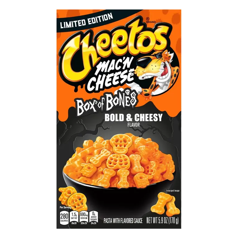 Mac'n Cheese Box of Bones Cheddar Pasta Mix