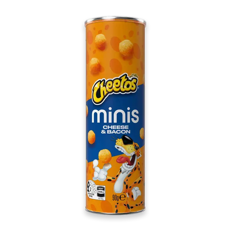 Minis Cheese & Bacon Flavoured Snacks